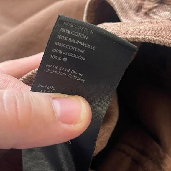 Free People Makai Cut Off Jean Shorts 27 Chocolate Brown Denim Raw Hem - Picture 10 of 11